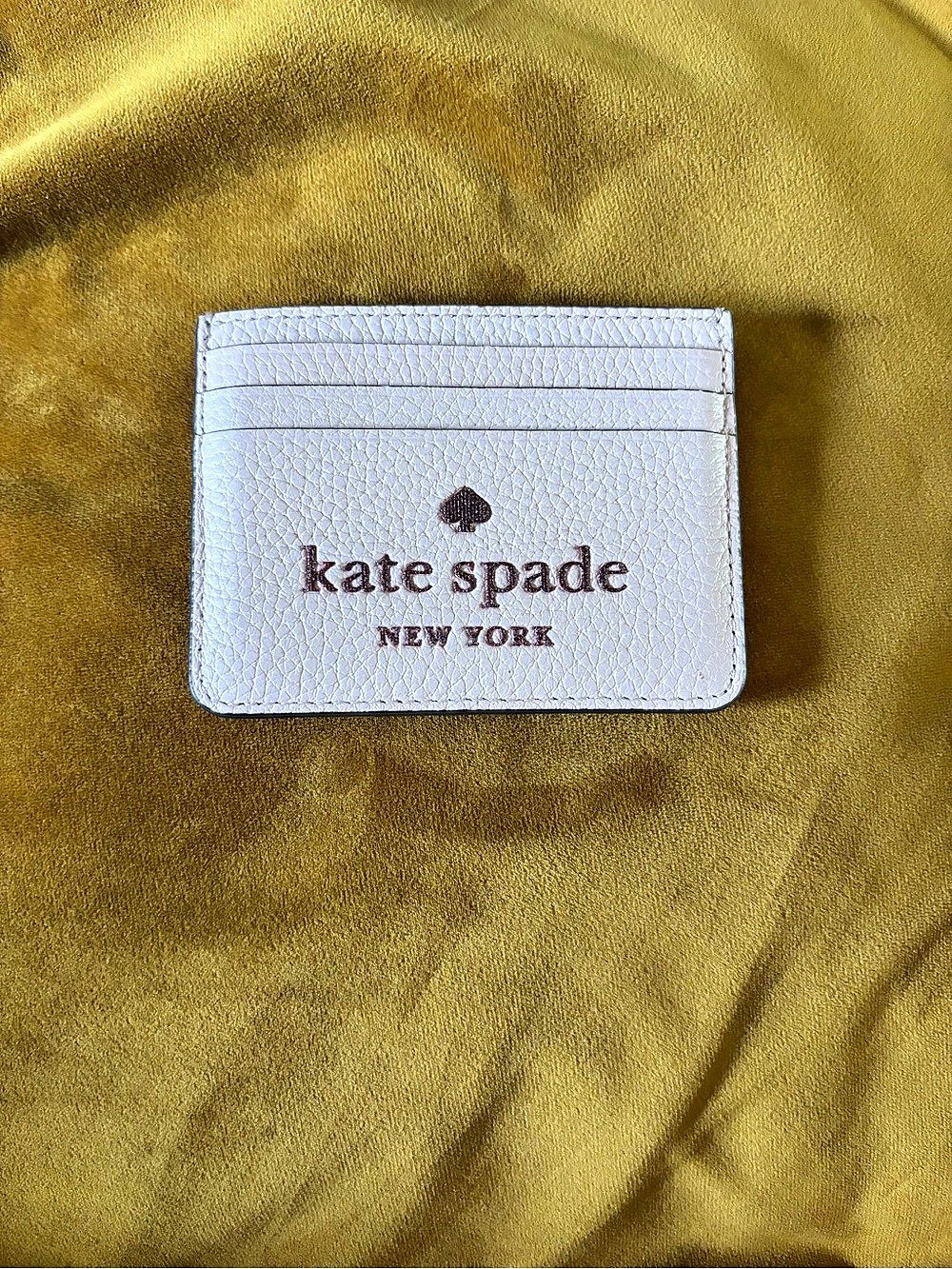 kate spade Card Holder in pale pink Like New